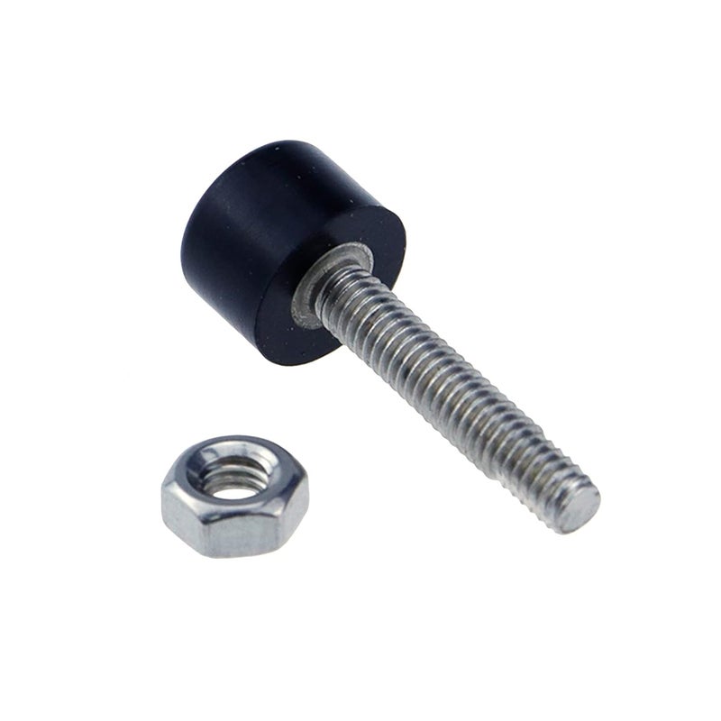 HNGSON Hood Adjuster Bumper Stopper Rubber Hood Bumper Stop Bolt Nuts M4×20mm, Pack of 2 - Image 3